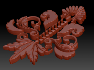 ornament sq3 by wp 3D Modell