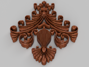 ornament sq4 by wp 3D Модель