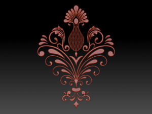 ornament sq4 by wp 3D Модель