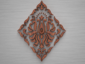 ornament sq5 by wp 3D Model