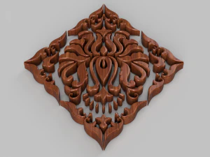 ornament sq5 by wp 3D Model