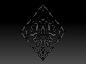ornament sq5 by wp 3Dモデル