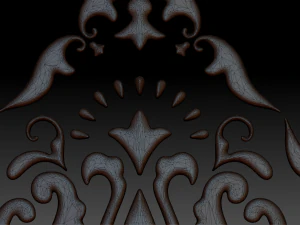 ornament sq5 by wp 3D Model