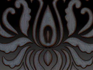 ornament sq5 by wp 3D Model