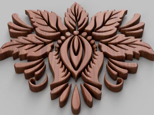 ornament sq6 by wp 3D Model