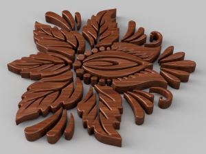 ornament sq6 by wp 3D Модель