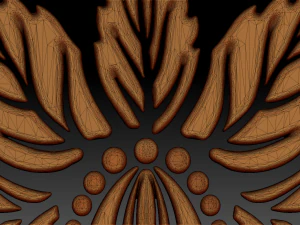 ornament sq6 by wp 3D Model