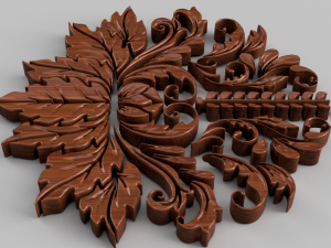 ornament sq7 by wp 3D Model