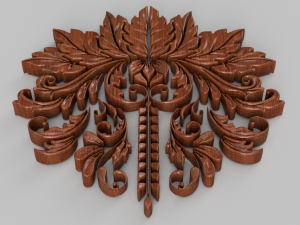 ornament sq7 by wp 3D Model