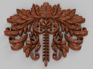 ornament sq7 by wp 3D Model