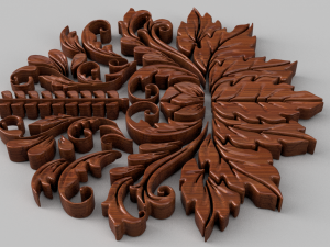 ornament sq7 by wp 3D Model