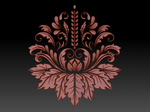ornament sq7 by wp 3D Model