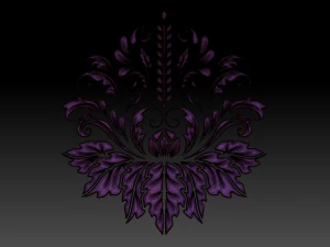ornament sq7 by wp 3D Model