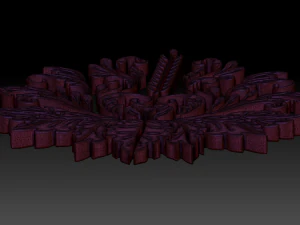 ornament sq7 by wp 3D Model