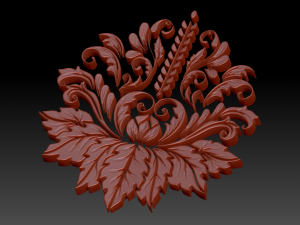 ornament sq7 by wp 3D Model