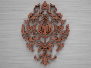 ornament sq8 by wp 3D Model