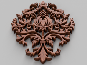 ornament sq8 by wp 3D Model