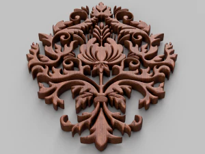 ornament sq8 by wp 3D Model