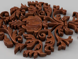 ornament sq8 by wp 3D Model