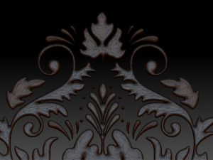 ornament sq8 by wp 3D Model