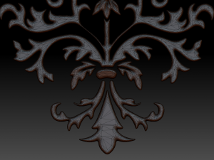 ornament sq8 by wp 3D Model