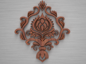ornament sq9 by wp 3D Model