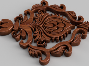 ornament sq9 by wp Modelo 3D