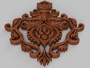 ornament sq9 by wp Modelo 3D