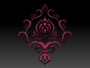 ornament sq9 by wp Modelo 3D