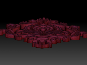 ornament sq9 by wp Modelo 3D