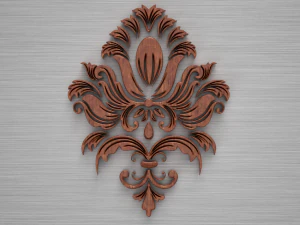 ornament sq10 by wp 3D Model