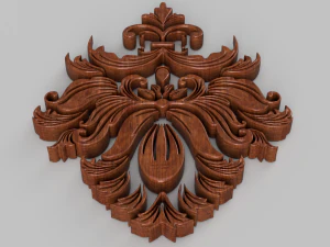 ornament sq10 by wp 3D Model