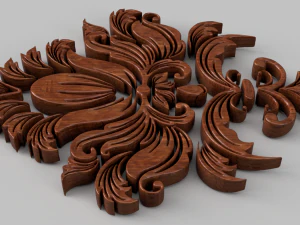 ornament sq10 by wp 3D Model