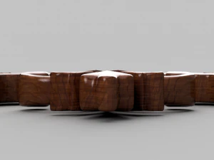 ornament sq10 by wp 3D Model
