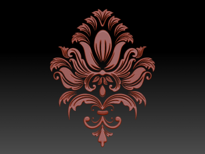 ornament sq10 by wp 3D 模型