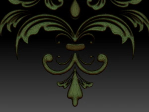 ornament sq10 by wp 3D Model