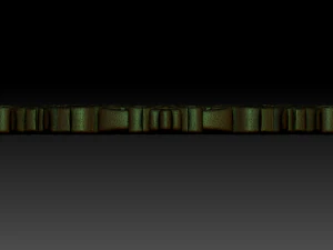 ornament sq10 by wp 3D Model