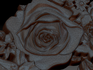 flower number symbol percent 3D Model