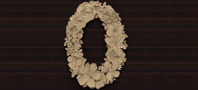 flower number 0 3D Model .c4d .max .obj .3ds .fbx .stl .blend 