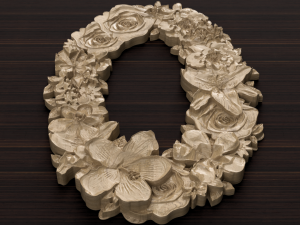 flower number 0 3D Model