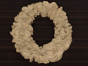 flower number 0 3D Model