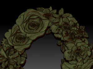 flower number 0 3D Model