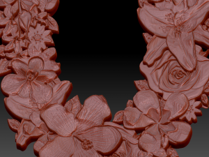 flower number 0 3D Model