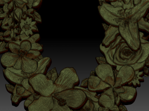 flower number 0 3D Model