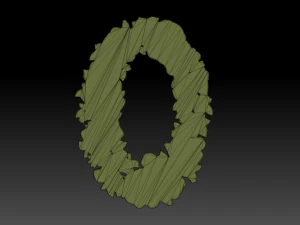 flower number 0 3D Model