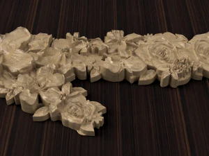 flower number 1 3D Model