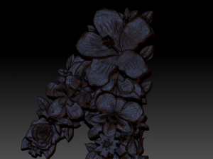 flower number 1 3Dモデル