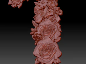flower number 1 3D Model
