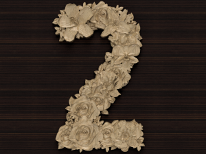 flower number 2 3D Model