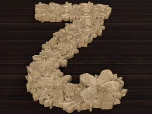 flower number 2 3D Model